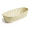 Moule à pain ovale en osier 27 x 13 cm