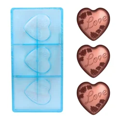 Moule chocolat coeurs Love