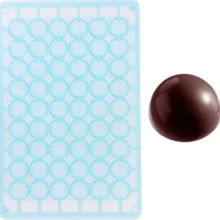 Moule chocolat demi-sphères 21 mm
