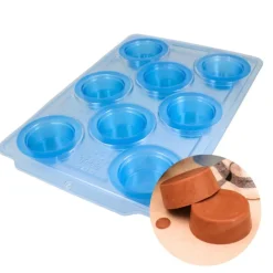 Moule chocolat en 3 parties 8 petits palets