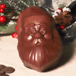 Moule chocolat en 3 parties Visage du père Noël Patisdécor