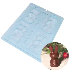 Moule chocolat en 3 parties Petits lapins