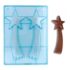 Moule chocolat Etoile Filante 24 cm Patisdécor