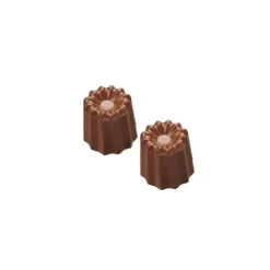 Moule chocolat petits cannelés - 40 empreintes