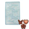 Moule Chocolat Sucettes Papillons