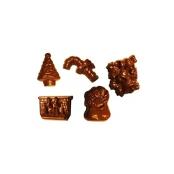 Moule chocolat Sujets de Noel assortis