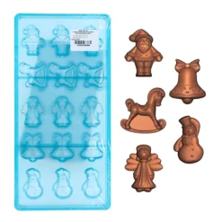 Moule chocolat sujets de Noël assortis