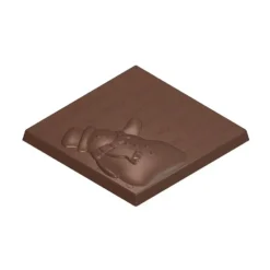 Moule chocolat tablettes bonhomme de neige