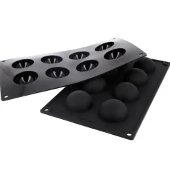 Moule silicone 8 demi-sphères 5 cm