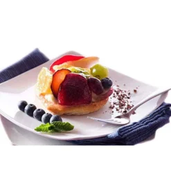 Moule silicone 6 flans 8 cm