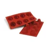 Moule silicone 8 grands cônes savarins