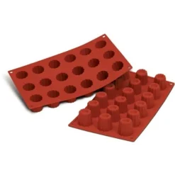 Moule silicone 18 mini cannelés bordelais