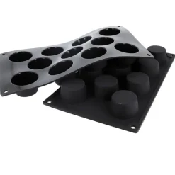 Moule silicone 11 mini muffins Ø51 mm