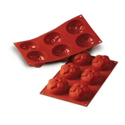 Moule silicone 6 narcisses 7,6 cm