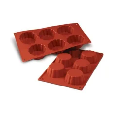 Moule silicone 6 petites brioches