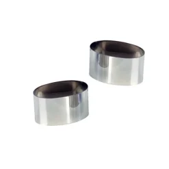 Nonnette ovale inox 7 x 4,5 cm