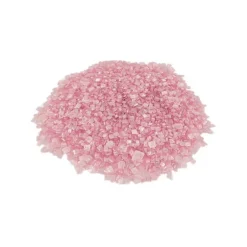 Paillettes alimentaires roses
