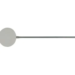 Pelle à pizza inox avec manche 92,5 cm ronde 45 cm