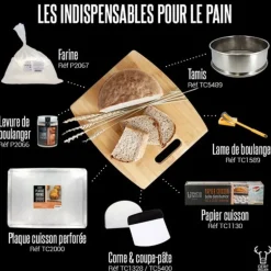 Plaque à baguettes antiadhésive perforée 3 baguettes