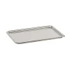 Plateau pâtissier inox bords ronds 31 cm