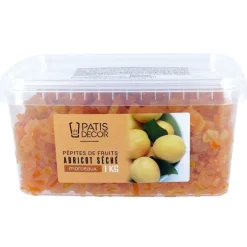 Pépites d'abricots séchés 1 kg - DDM 08/24