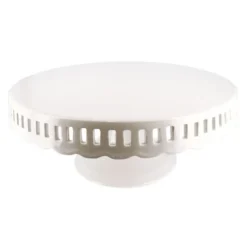 Présentoir gâteau en céramique dentelle 31 cm