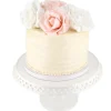 Présentoir gâteau en céramique dentelle fantaisie 25 cm