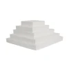 Présentoir polystyrène pyramide losange