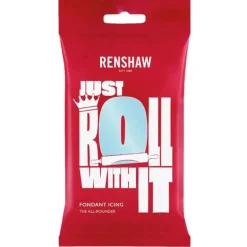 Pâte à sucre bleu canard Renshaw 250 g