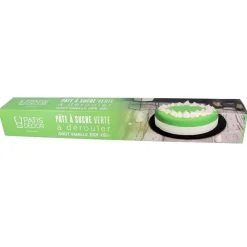 Pâte à sucre verte étalée - DDM 11/24