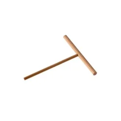 Rateau à crêpe rond en hêtre 14 cm