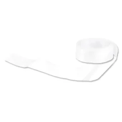 Ruban satin blanc largeur 25 mm (5 m)