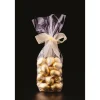 Sachets polypropylène 10 x 22cm fond carton + liens (x10)