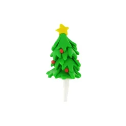 Sapin de Noël 3D sur pique