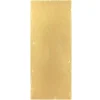 Semelles à bûche or 24 x 10 cm (x5)