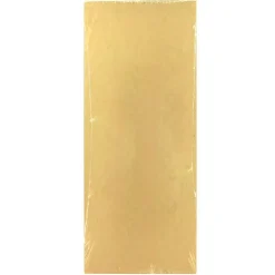 Semelles à bûche or 24 x 10 cm (x5)