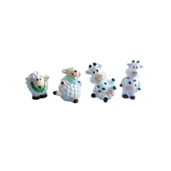 Vaches et moutons sur pique assortis (x48)